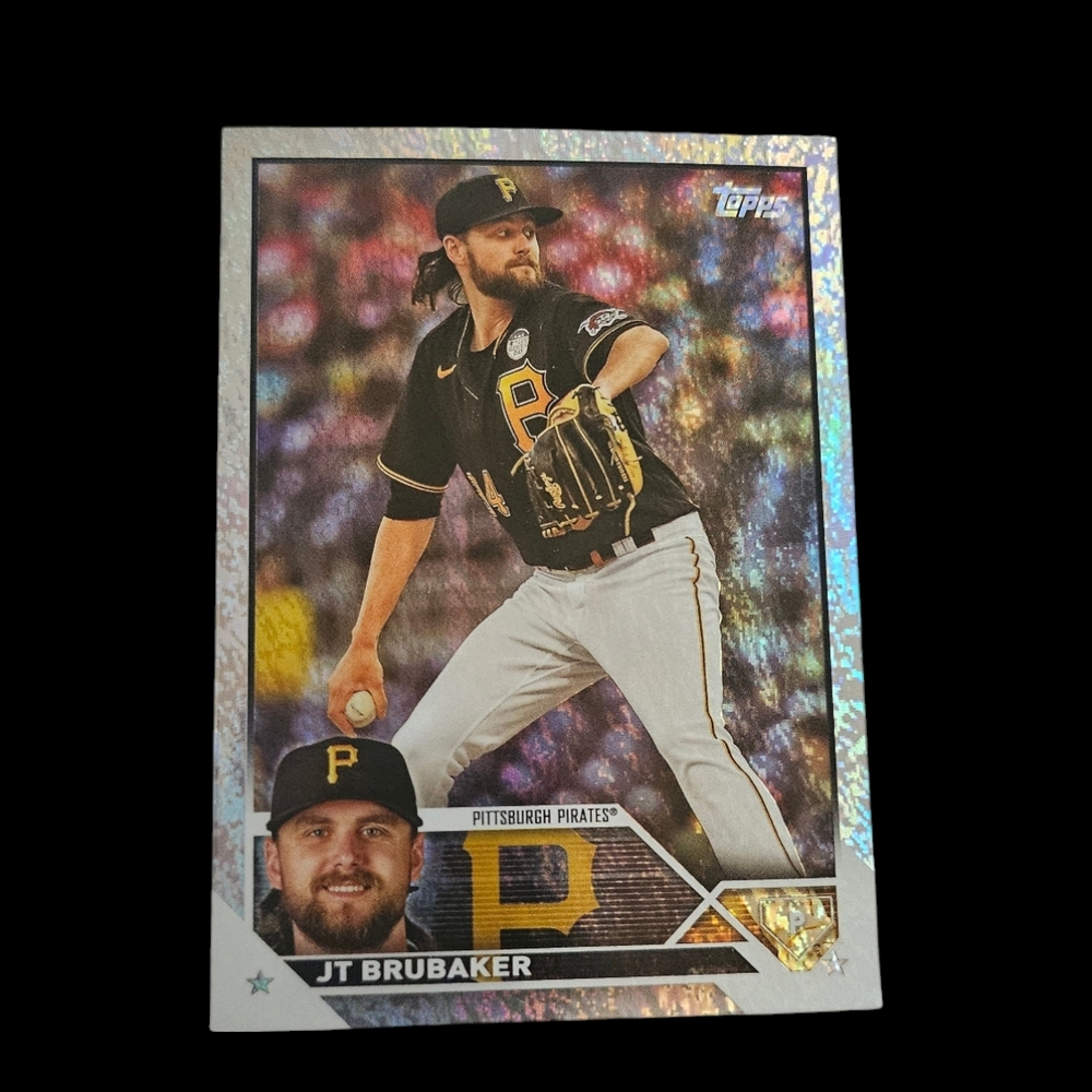 Topps Pittsburgh Pirates Baseball Card JT Brubaker